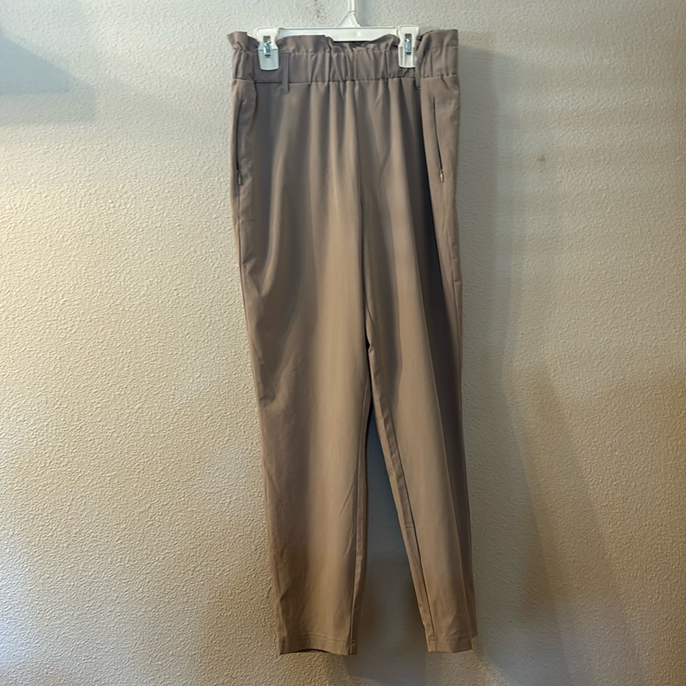 Ezy Wear by Ch1 gray paper bag pants size small